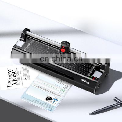 230 mm OEM factory A4 Hot  ColdLaminator Office Laminating Machine Manual Table Pouch Laminator