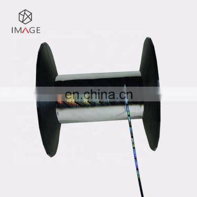 Silver Polyester Metalized Holographic Tear Tape for Cigarette photo-2