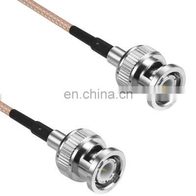 BNC Cable 75ohm BNC Male to BNC Male Jack Extension Assembly Cable RG179 20inch (50cm) WiFi Antenna Pigtail Jumper photo-3