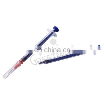 jeringa tuberculina 1ml factory price disposable bacillus sterile 1ml tuberculin syringe