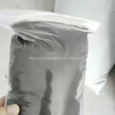 Tibetan Yak Wool Dehaired Grey Color Yak Wool Fiber photo-2