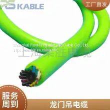 Four Core Double Sheathed Polyurethane Gantry Cable 4*20/4*25 Crane Reel Tow Cable Flexible Cable photo-2