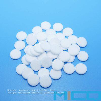 Customized Quartz Glass Frits Porous Glass Filter Plate Disc Quartz Sintered Filters High Purity Silica photo-2