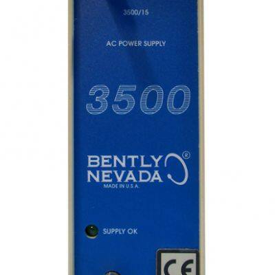 Bently Nevada 3500/15-02-02-00 125840-01 AC and DC Power Supplies