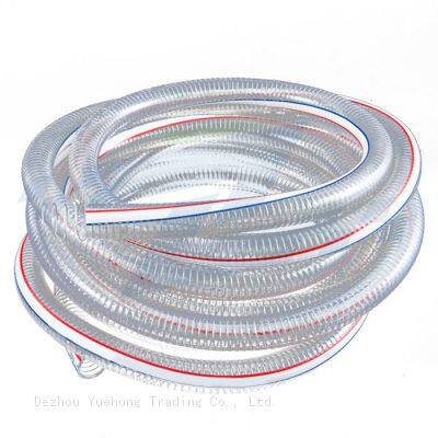 Flexible Clear PVC Steel Wire Reinforced Hose photo-2