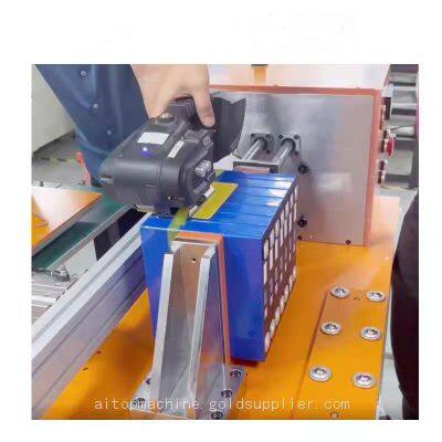 Aitop Prismatic Battery Manual Stacking Strapping Pressing Machine for Prismatic Battery Automatic Assembly Line photo-2