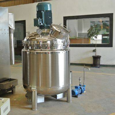 Ice Cream Plant Homogeneous Machine Popsicle Ripening Mixing and Cooling Tank