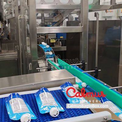 Wrap-Around Cartoning Machine for Stand Up Pouches