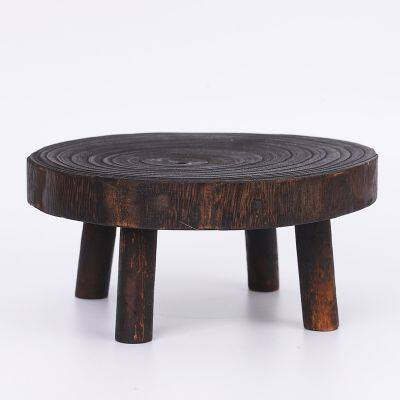 Paulownia Solid Wood Stool photo-2
