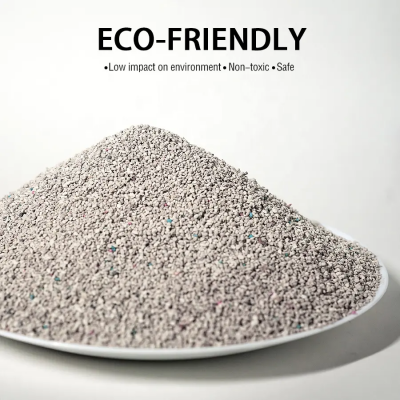 Broken/crushed Bentonite Cat Litter