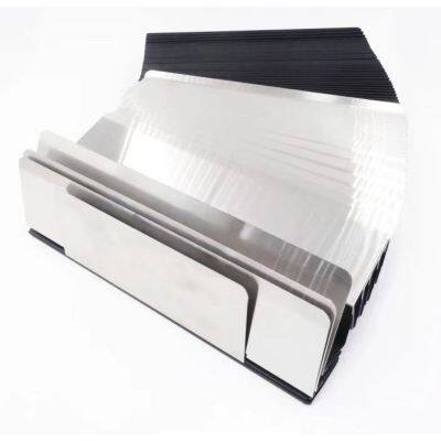 Customized Dust Cover Bellows Fireproof Material Bellow With Metal Shield and Sliding Blocks