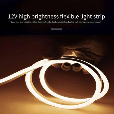 Outdoor Waterproof Flowing Light Strips, Colorful Dmx512 Externally Controlled Seven - Color Silicone Chasing Light Strips photo-5