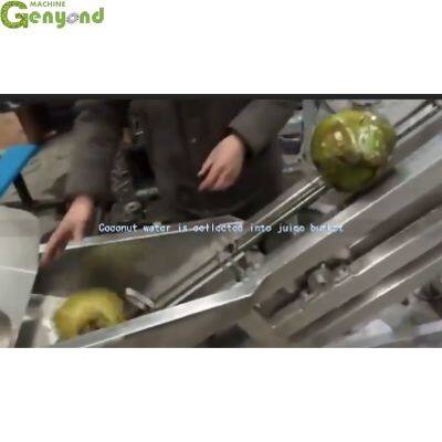 Coconut Fibre Remove Machine Coconut Shelling Machine