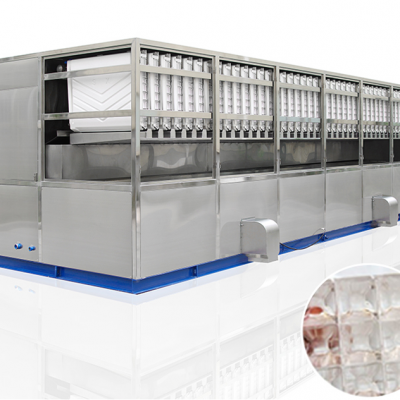 Linsky 20Ton/24hr Industrial Cube Ice Maker Machine Good Price
