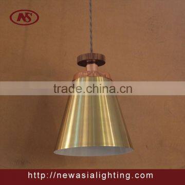 Copper restaurant and home decorative metal pendent