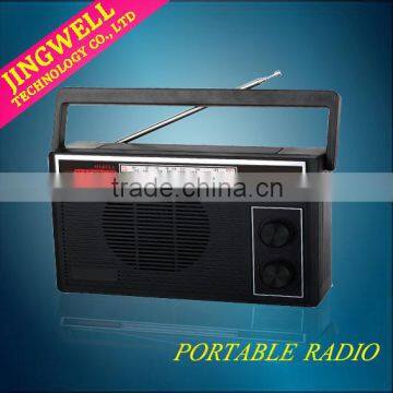 2015 China Hot Sell Factory Portable Speaker Am Fm Pocket Radio