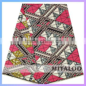 Mitaloo Veritable Real Wax Fabric African Printed Wax Fabric Factory MCT0013