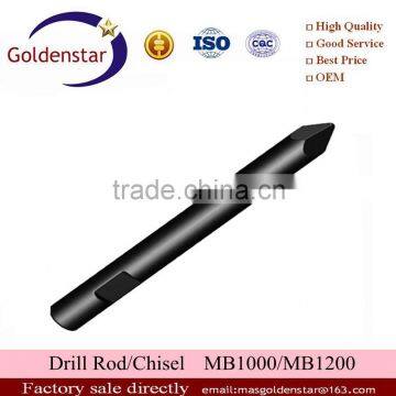 MB 1000 MB1200 hydraulic breaking hammer drill chisel with good price