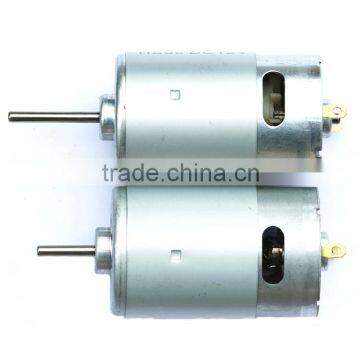 RS555 12v/24v dc motor for water pump and power tool