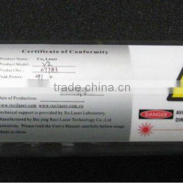 RECI CO2 laser tube 40w 60w 80w 100w 150w for cnc laser machine