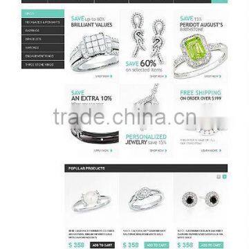 Jewelry Website Design