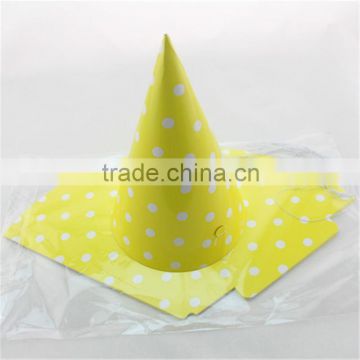 colorful party paper hat for halloween