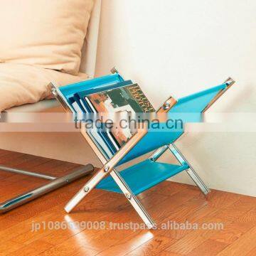 slim body and light weight folding book rack at reasonable prices OEM