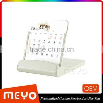 multi-function calendar stand,waterproof calendar stand,acrylic desk calendar stand,desk calendar plastic stand