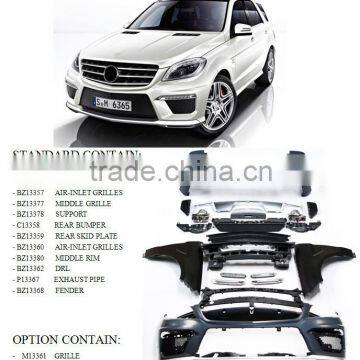 Mercedes Benz Body Kit for 2012-2013 W 166 ML63/ML350/ML300 Upgrade Body Kit by Maker