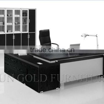 High quality office desk Wooden melamine executive desk Modern office furniture (SZ-OD341)