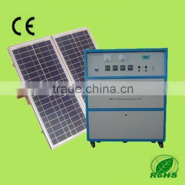 JN-1000w Off Grid Solar Power System Price For Home with 24v/50a Solar Controller 1000w Inverter