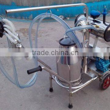 Portable single milking machine, cow milk machine, goat milker