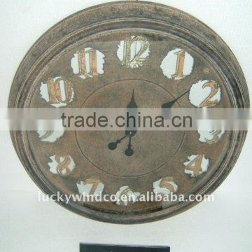 Metal decorative wall clock dia 62cm