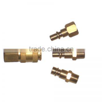 European market brass female thread quick coupling suit for I,CH,D type connecter