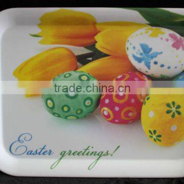 13.75 inch rectangle melamine trays