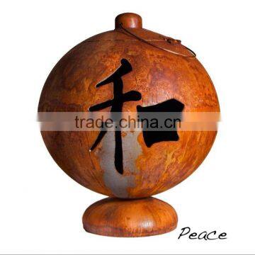 Globe Fire Pit/Fire Globe/Metal Sphere Fire Pit Ball/Outdoor Fire Pit/Garden Treasures Fire Pit photo-4