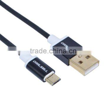 Micro USB cable cable with Aluminium Alloy for Samsung Galaxy