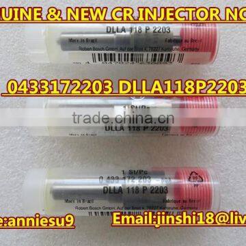 Genuine & New Common Rail Injector Nozzle 0433172203 DLLA118P2203