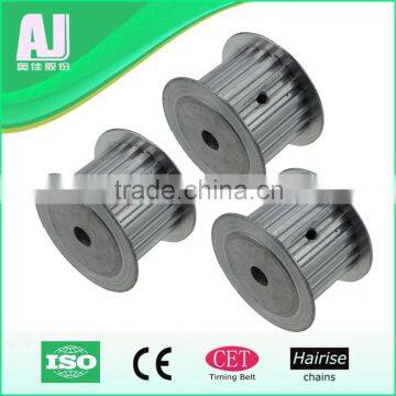 Aluminum wheel small timing belt pulley