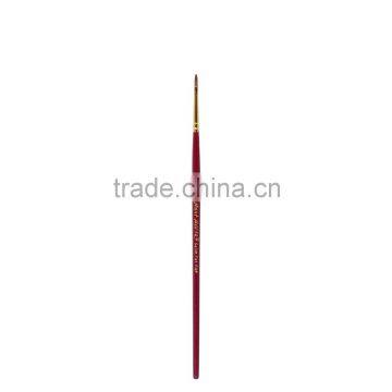 High Grade Short Wood Handle Nylon Hair Artist Brush photo-2