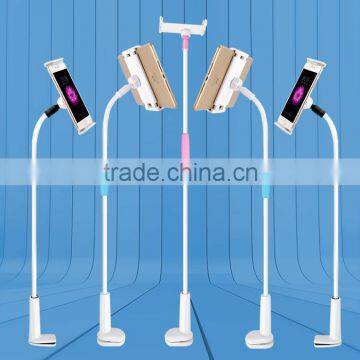 Premium Gooseneck Lazy Mount Cellphone Mount pad Mount Tablets Mount 360 Rotating Lengthened 100 cm Bolt Clamp with Brack