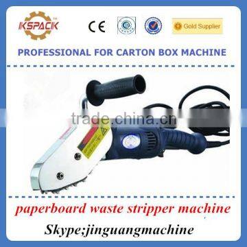 carton box machine price / carton box stripper machine / paperboard waste clearn machine