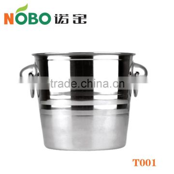 Stainless steel ice bucket for bar/party /beer with fashion design