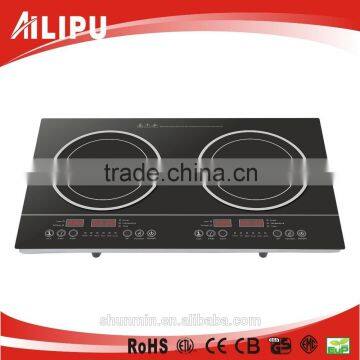 Countertop Installation and CE,ISO9000 Certification Double electric burner