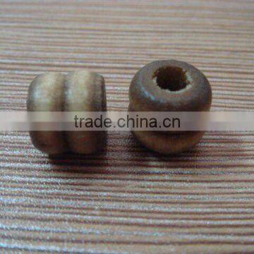 10mm New Style Natural Wooden Ball One Hole photo-1