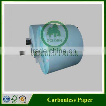 Carbonless paper manufacturer NCR paper with 100% virgin wood pulp