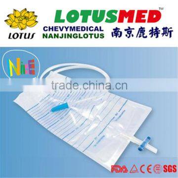 2000ml Disposable Medical Disposable Luxury Urine Bag