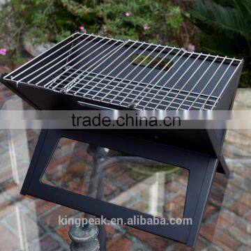 2015 New Product Notebook Charcoal Grill/charcoal Bbq Grill/foldable Barbecue Grill/portable Bbq Grill/Folding BBQ Grill photo-3