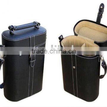 Portable Leather Wine Case and Wine Packing Box