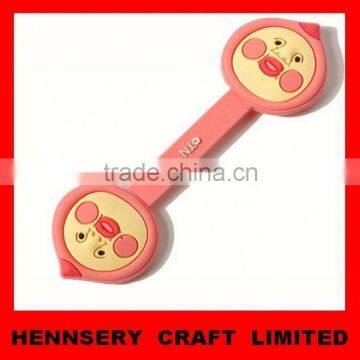 Customized Shape and Logo Soft Pvc Rubber Bluetooth Wireless Stereo Headphones photo-2